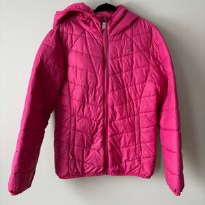 Paradox Girls Quilted Pink Kids Light Weight Jacket Medium 7/8